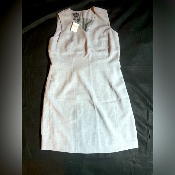 INC~Elegant Gray Sleeveless Dress - Picture 1 of 5